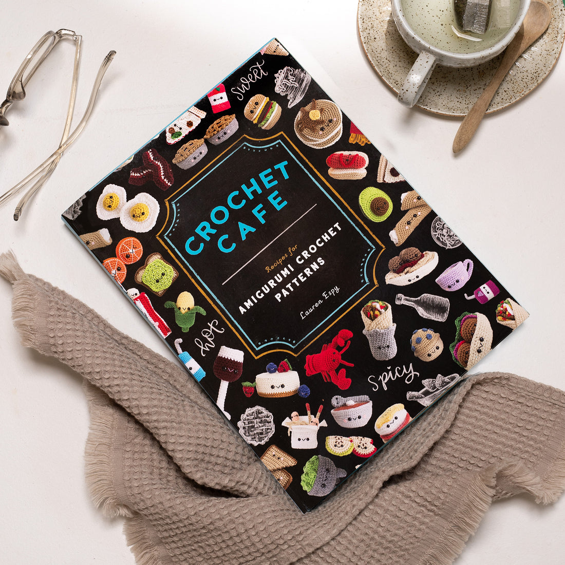 Crochet Cafe Crochet Pattern Book by Lauren Espy