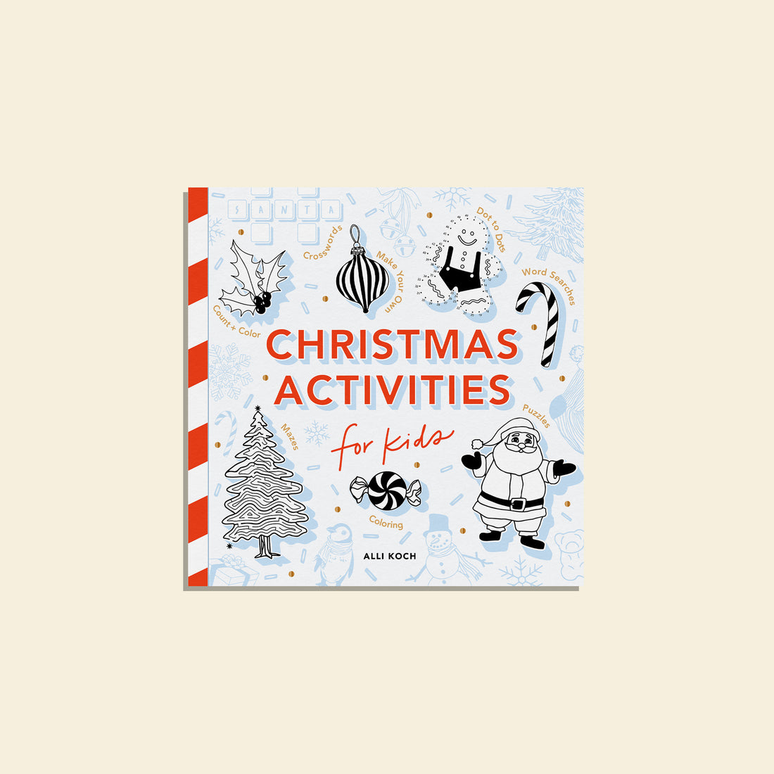 Christmas Activities: A Holiday Activity Book for Kids