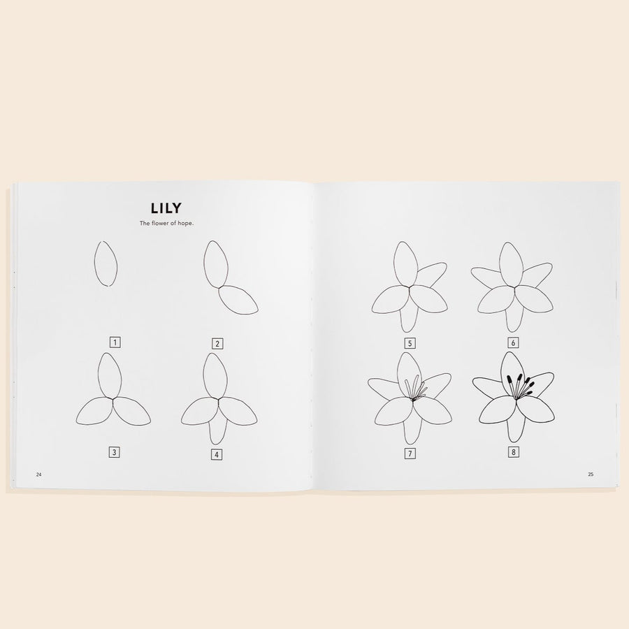 How to Draw Modern Flowers by Alli K