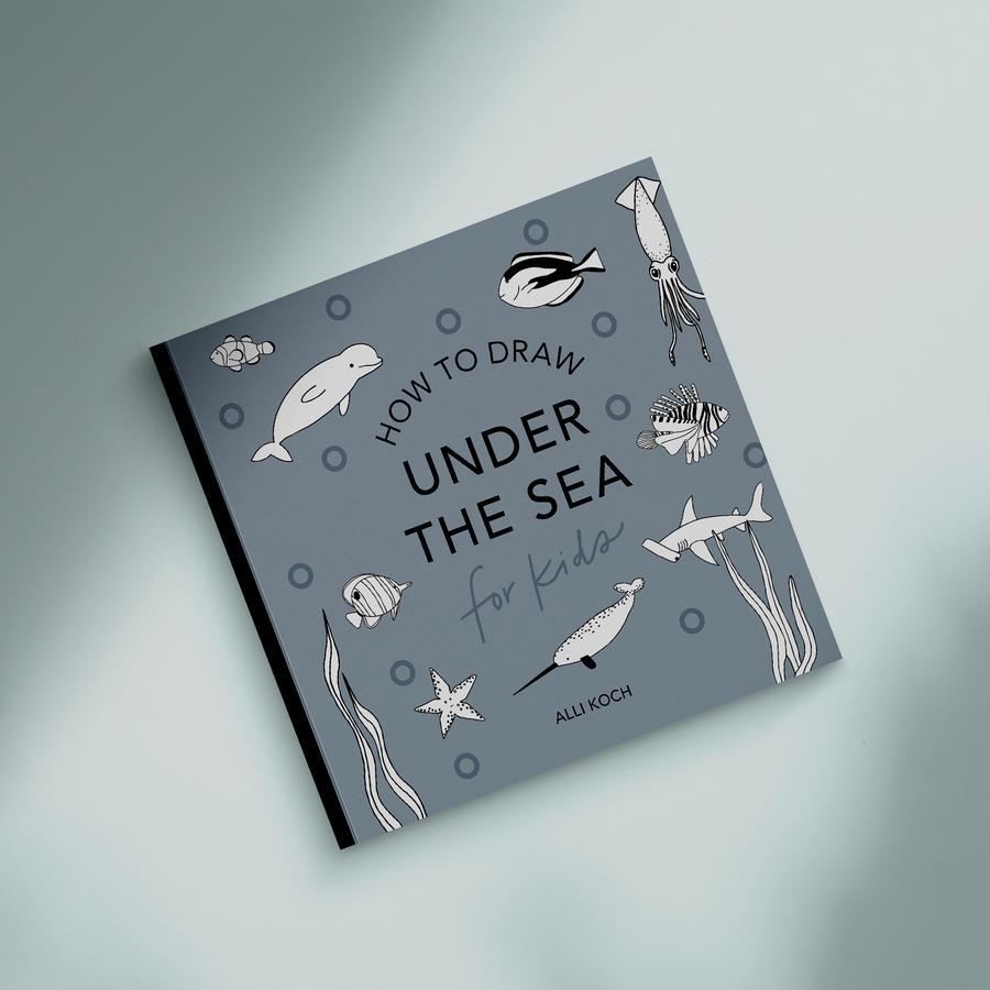 Under the Sea: How to Draw Books for Kids, with Dolphins, Mermaids, and Ocean Animals [Mini]
