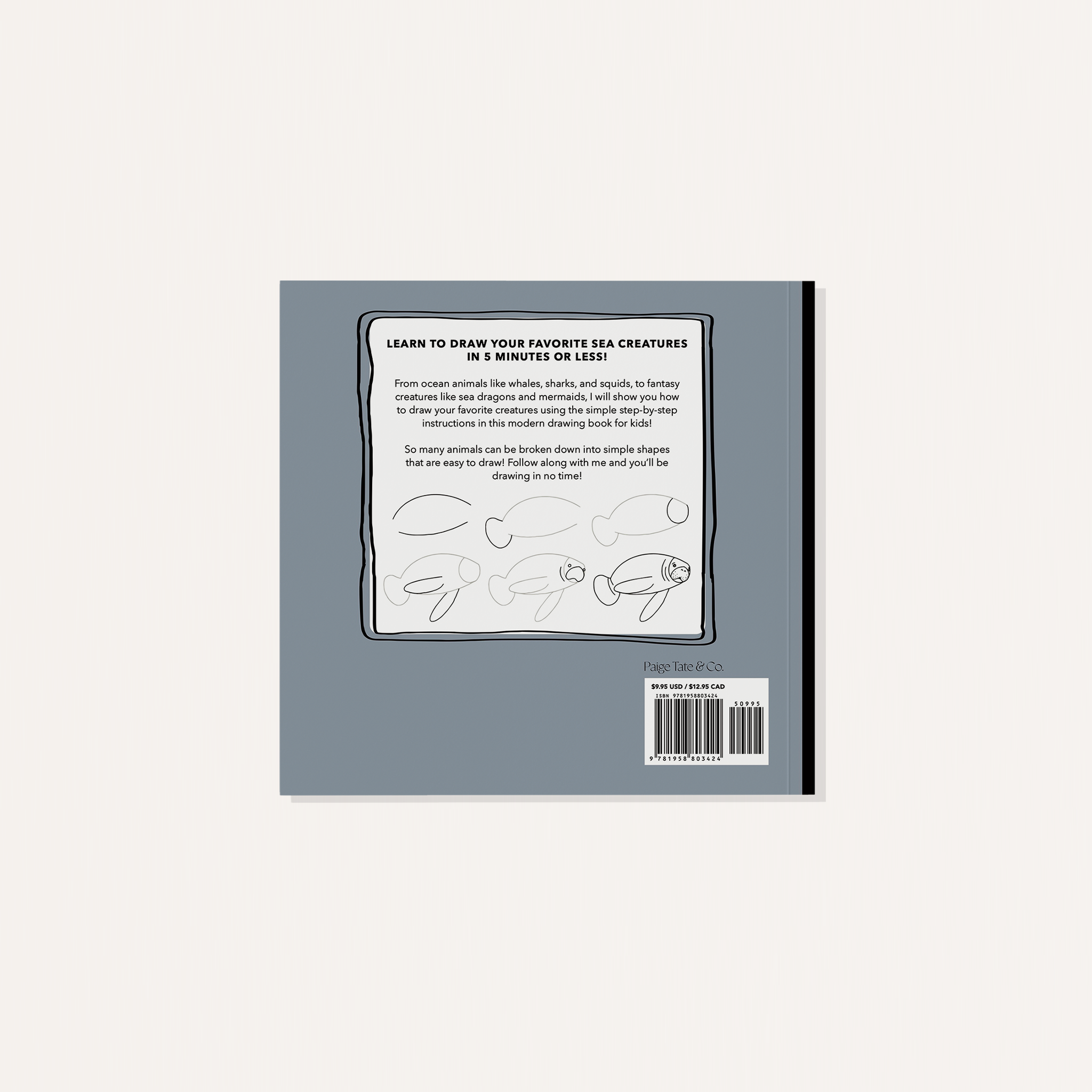 Under the Sea: How to Draw Books for Kids [Mini] – Paige Tate and Co.