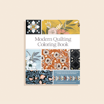 Modern Quilting Coloring Book By Stephanie Sliwinski