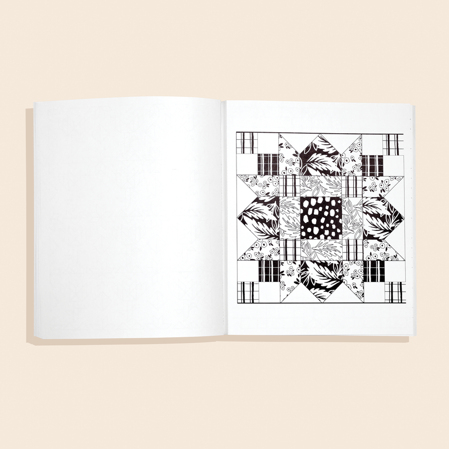 Modern Quilting Coloring Book By Stephanie Sliwinski