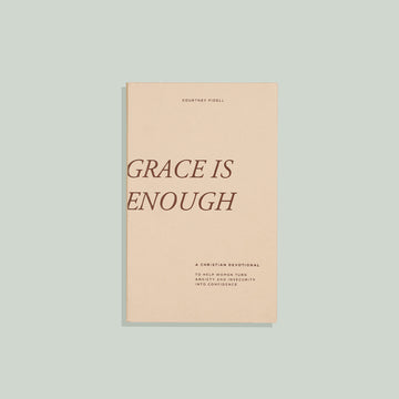 Grace is Enough | A Christian Devotional Book by Courtney Fidell