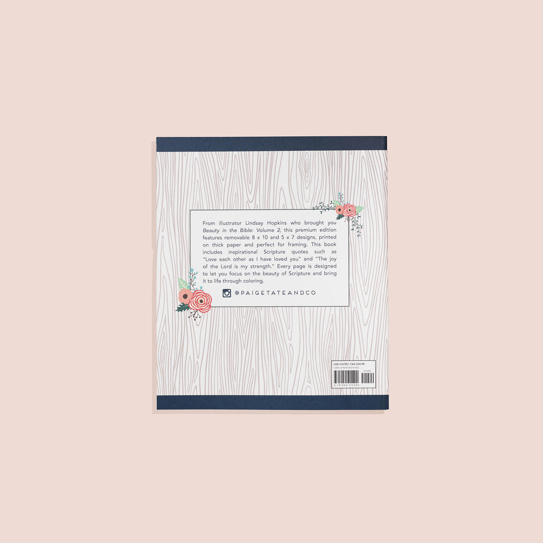 Beauty In The Bible 3 Coloring Book by Pen + Paint