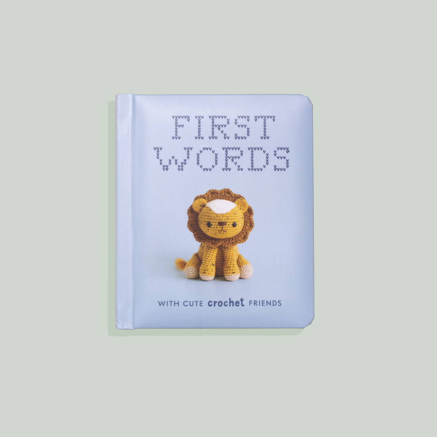 First Words with Cute Crochet Friends Available at Paige Tate and Co