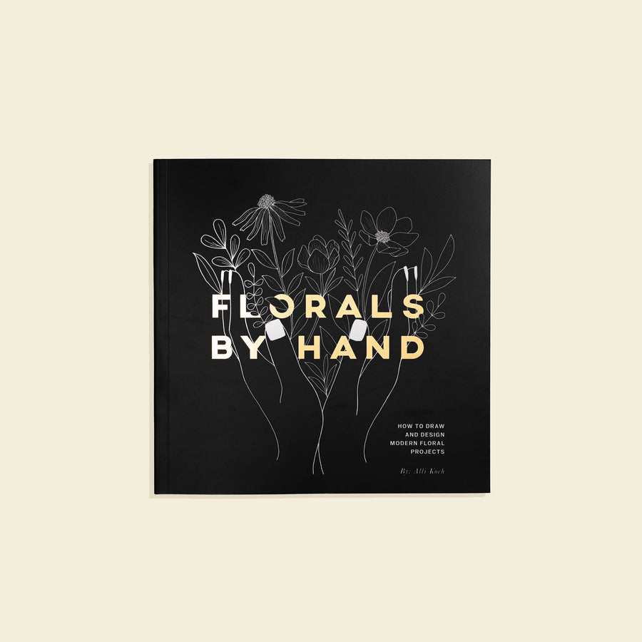 Florals By Hand Drawing Book by Alli Koch