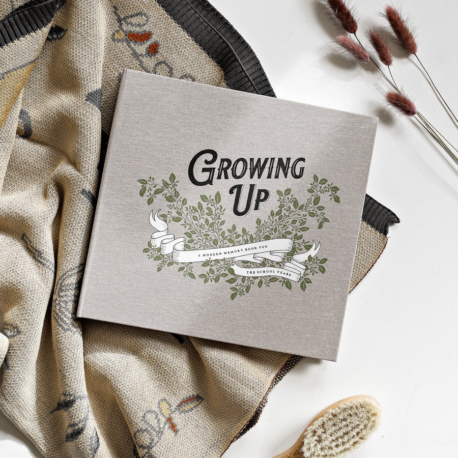 Growing Up Childhood Memory Book by Korie Herold