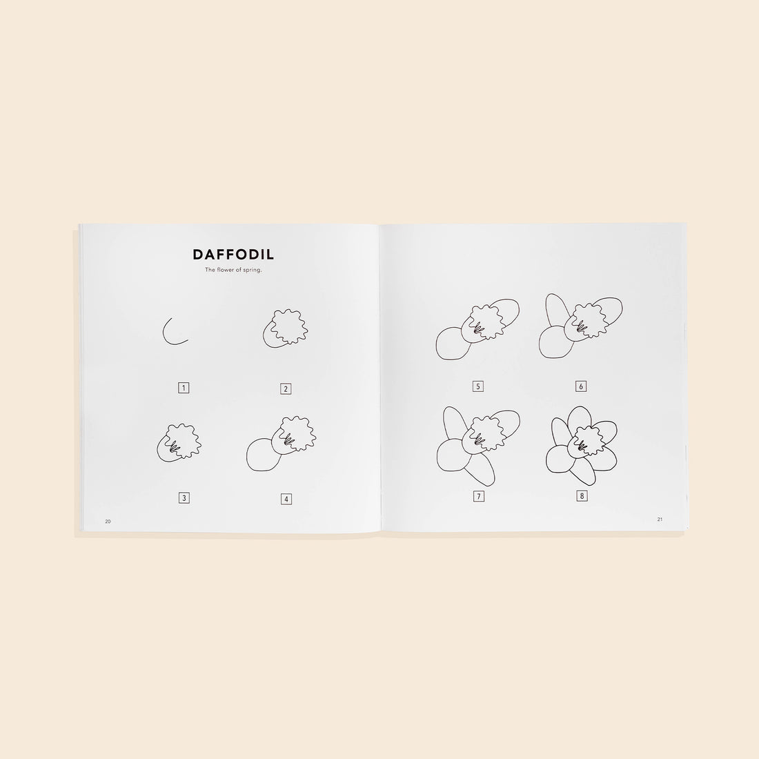 How to Draw Modern Flowers for Kids by Alli Koch