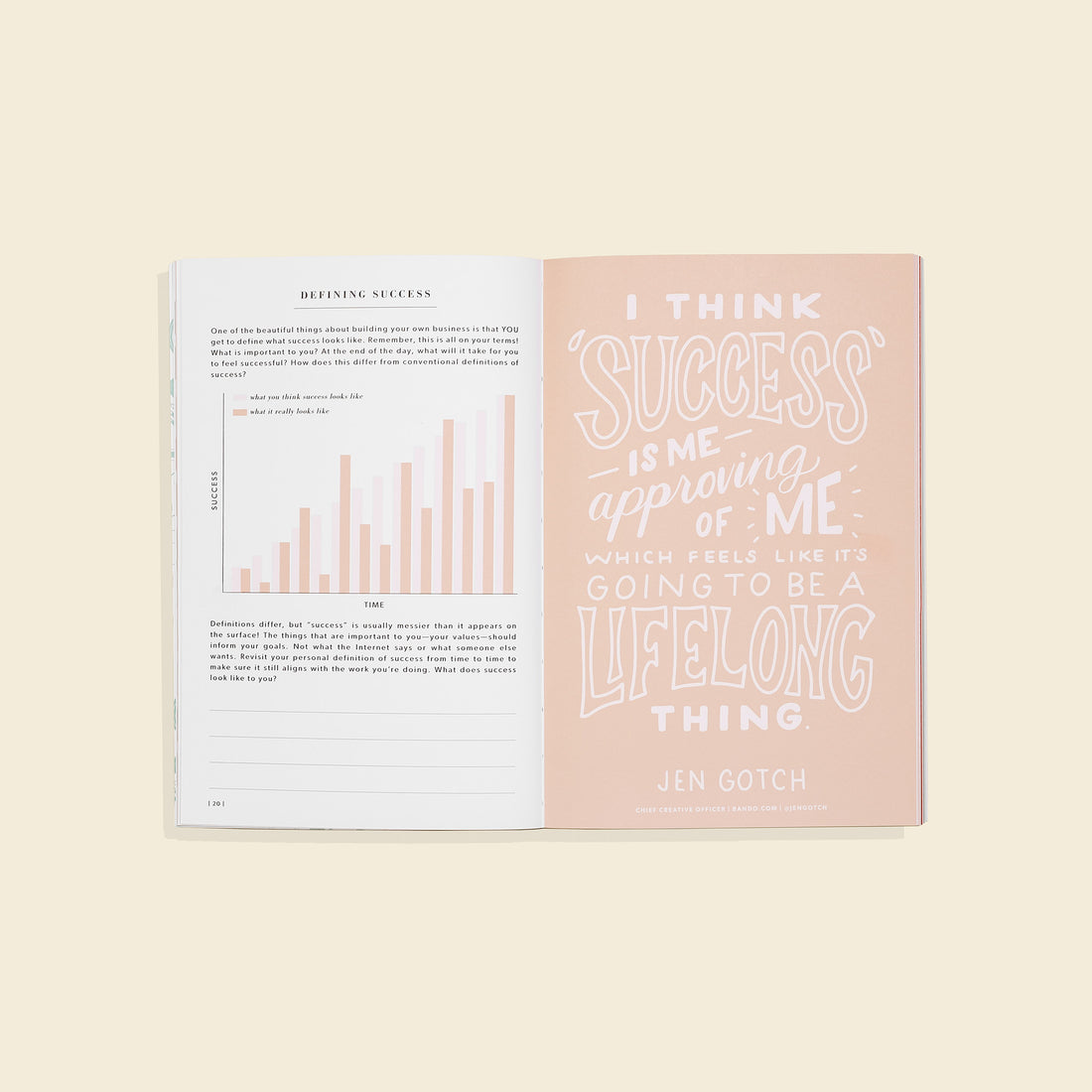 Mind Your Business Creative Workbook by Ilana Griffo