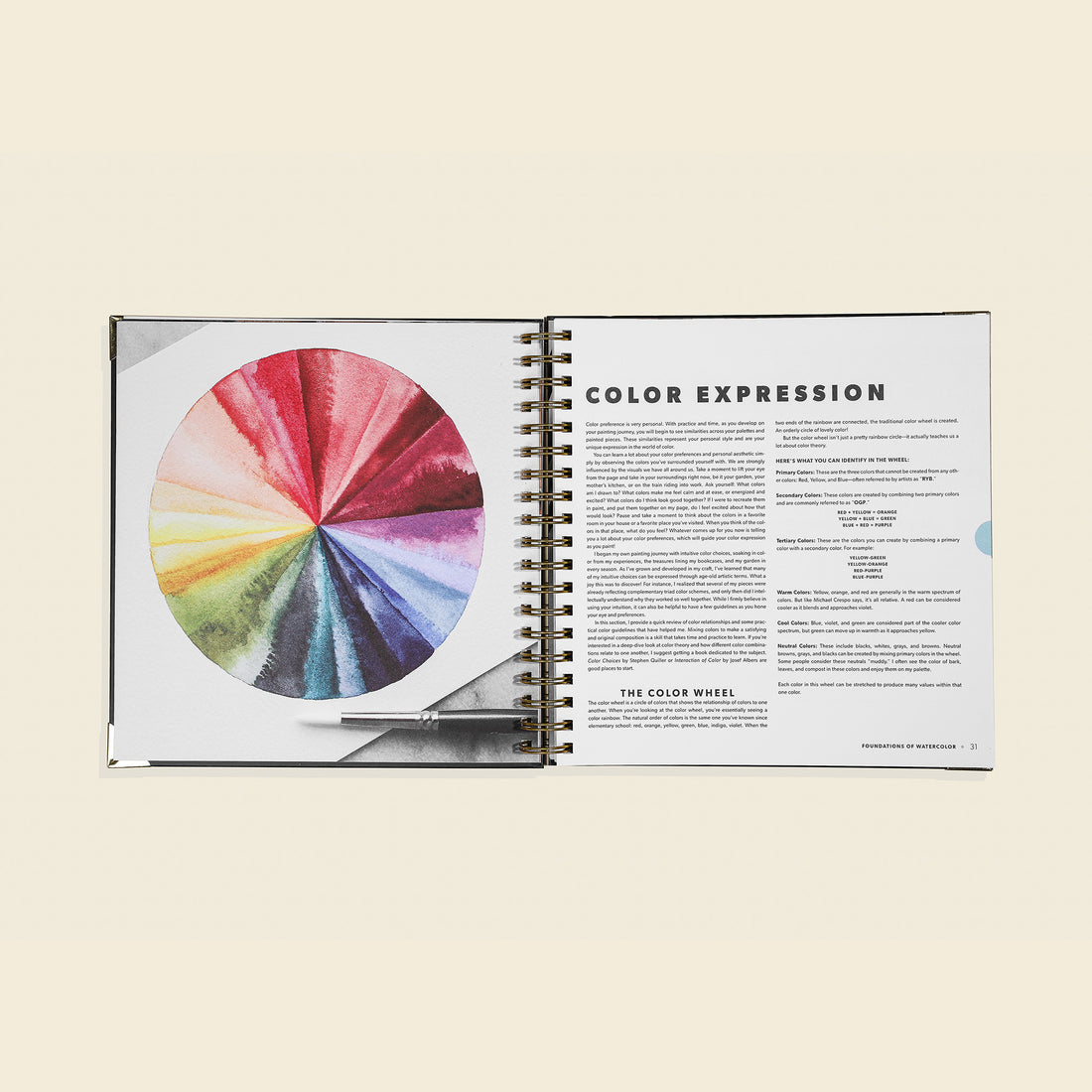 Health Care Themed Watercolor Paint Book