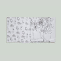 The Plant Lady Floral Coloring Book by Sarah Simon