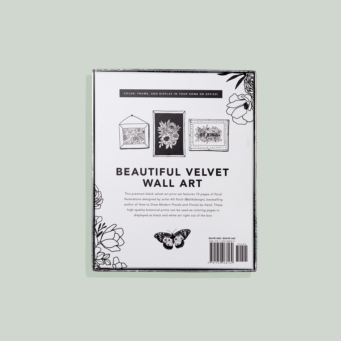 Quality velvet coloring posters adults in Alluring Styles And