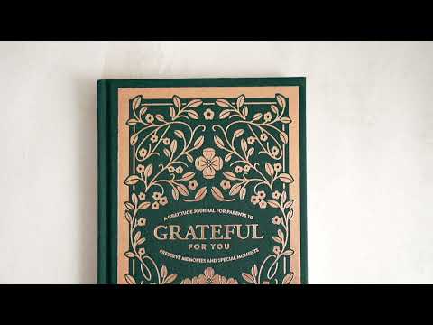 Grateful For You Gratitude Journal for Parents by Korie Herold